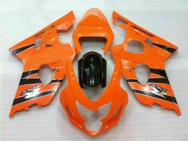 Orange Suzuki GSXR 600 / 750 K4 2004-2005 Motorrad Verkleidungen