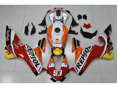 Repsol 93 Rot Bull Honda CBR 1000 RR 2017-2023 Motorrad Verkleidungen