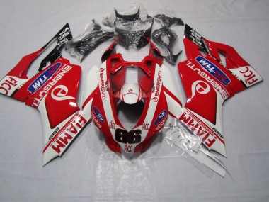 Rot FIAMM FICC Ducati 1199 2011-2014 Motorrad Verkleidungen