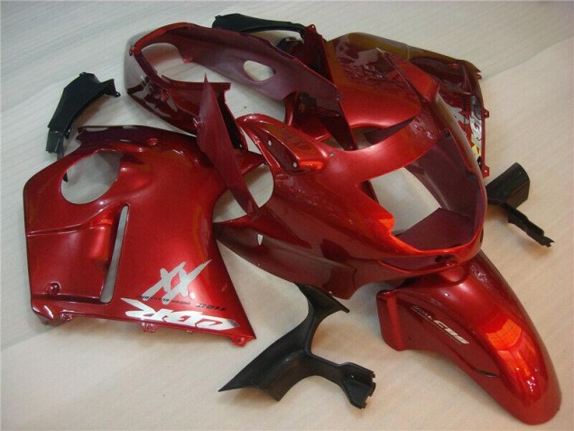 Rot Honda CBR 1100 XX 1996-2007 Motorrad Verkleidung