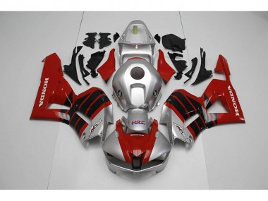 Rot Silber HRC Honda CBR 1000 RR 2012-2016 Motorrad Verkleidungen