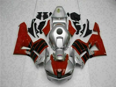 Rot Silber Honda CBR 600 RR 2013-2021 Motorrad Verkleidungen