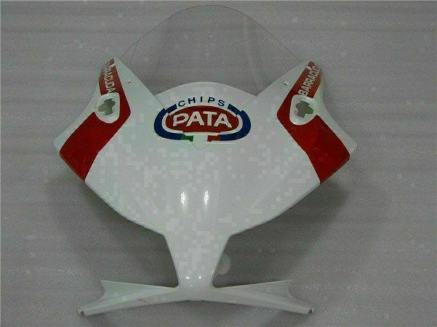 Rot Weiß PATA Honda CBR 1000 RR 2012-2016 Motorrad Verkleidung