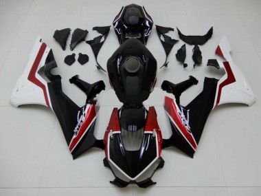 Rot Weiß Schwarz Honda CBR 1000 RR 2017-2023 Motorrad Verkleidungen