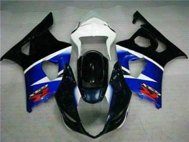 Schwarz Blau Suzuki GSXR 1000 K3 2003-2004 Motorrad Verkleidung