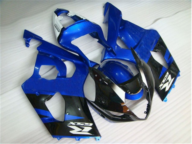 Schwarz Blau Suzuki GSXR 1000 K3 2003-2004 Motorrad Verkleidungen