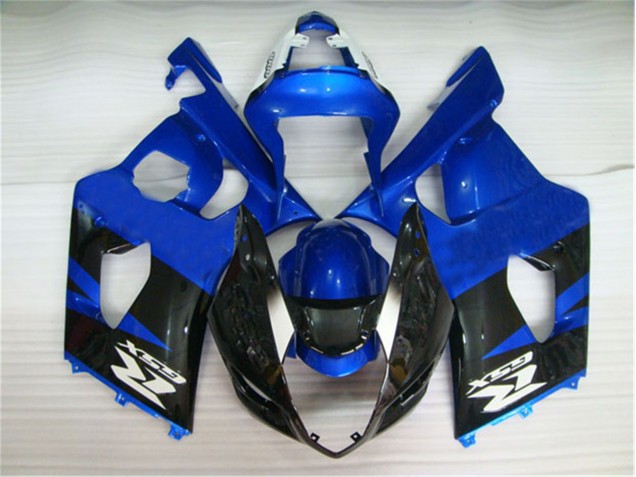 Schwarz Blau Suzuki GSXR 1000 K3 2003-2004 Motorrad Verkleidungen