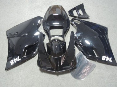 Schwarz Ducati 748 1993-2005 Motorrad Verkleidungen