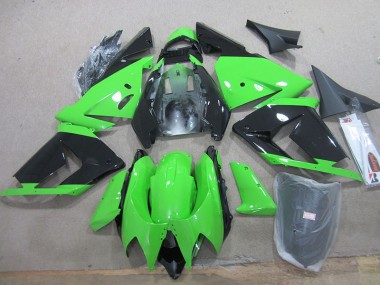 Schwarz Grün Kawasaki ZX10R 2003-2005 Motorrad Verkleidungen