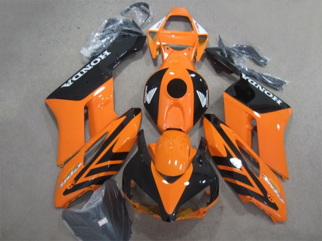 Schwarz Orange Honda CBR 1000 RR 2004-2005 Motorrad Verkleidung