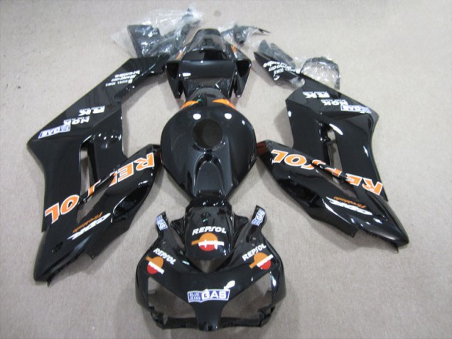 Schwarz Orange Repsol Honda CBR 1000 RR 2004-2005 Motorrad Verkleidungen