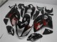 Schwarz Rot Suzuki GSXR 1300 Hayabusa 2008-2019 Motorrad Verkleidungen Komplett Sets