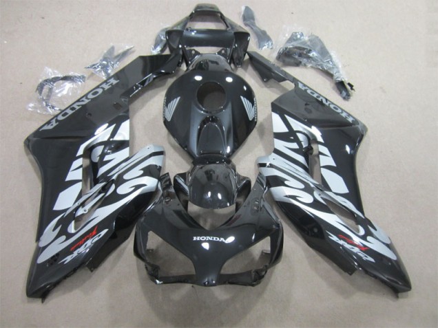 Schwarz Silber Honda CBR 1000 RR 2004-2005 Motorrad Verkleidungen