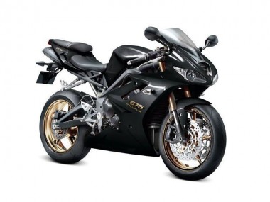 Schwarz Triumph Daytona 675 Triple 2009-2012 Motorrad Verkleidungen