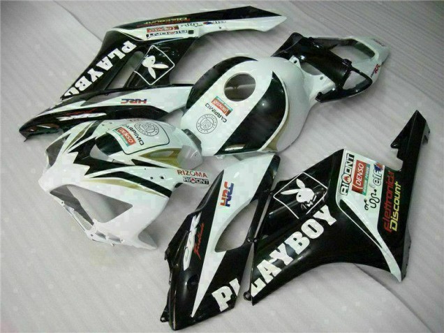 Schwarz Weiß Honda CBR 1000 RR 2004-2005 Motorrad Verkleidungen