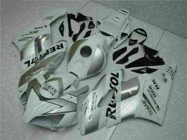 Silber Weiß Repsol Honda CBR 1000 RR 2004-2005 Motorrad Verkleidung