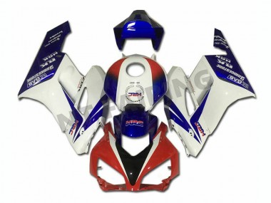 Weiß Blau Rot Honda CBR 1000 RR 2004-2005 Motorrad Verkleidungen