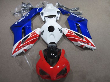 Weiß Rot Blau Honda CBR 1000 RR 2004-2005 Motorrad Verkleidungen