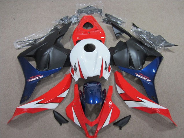 Weiß Rot Blau Honda CBR 600 RR 2009-2012 Motorrad Verkleidungen