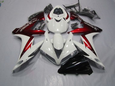 Weiß Rot Honda CBR 1000 RR 2004-2005 Motorrad Verkleidungen & Plastik