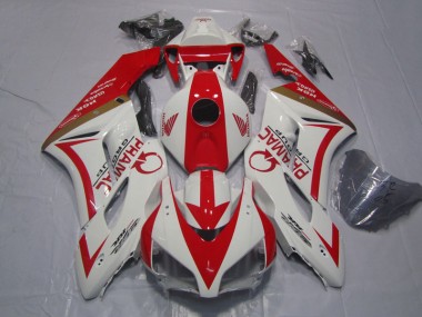 Weiß Rot PRAMAC Honda CBR 1000 RR 2004-2005 Motorrad Verkleidungen