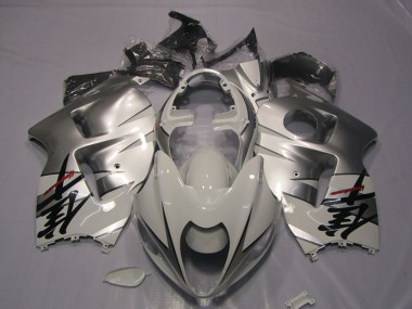 Weiß Schwarz Aufkleber Suzuki GSXR 1300 Hayabusa 1996-2007 Motorrad Verkleidungen